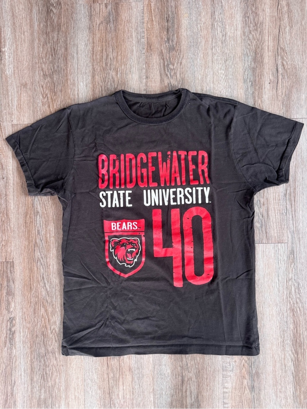 Vintage Bridgewater State University Bears Massachusetts T-Shirt - size Large